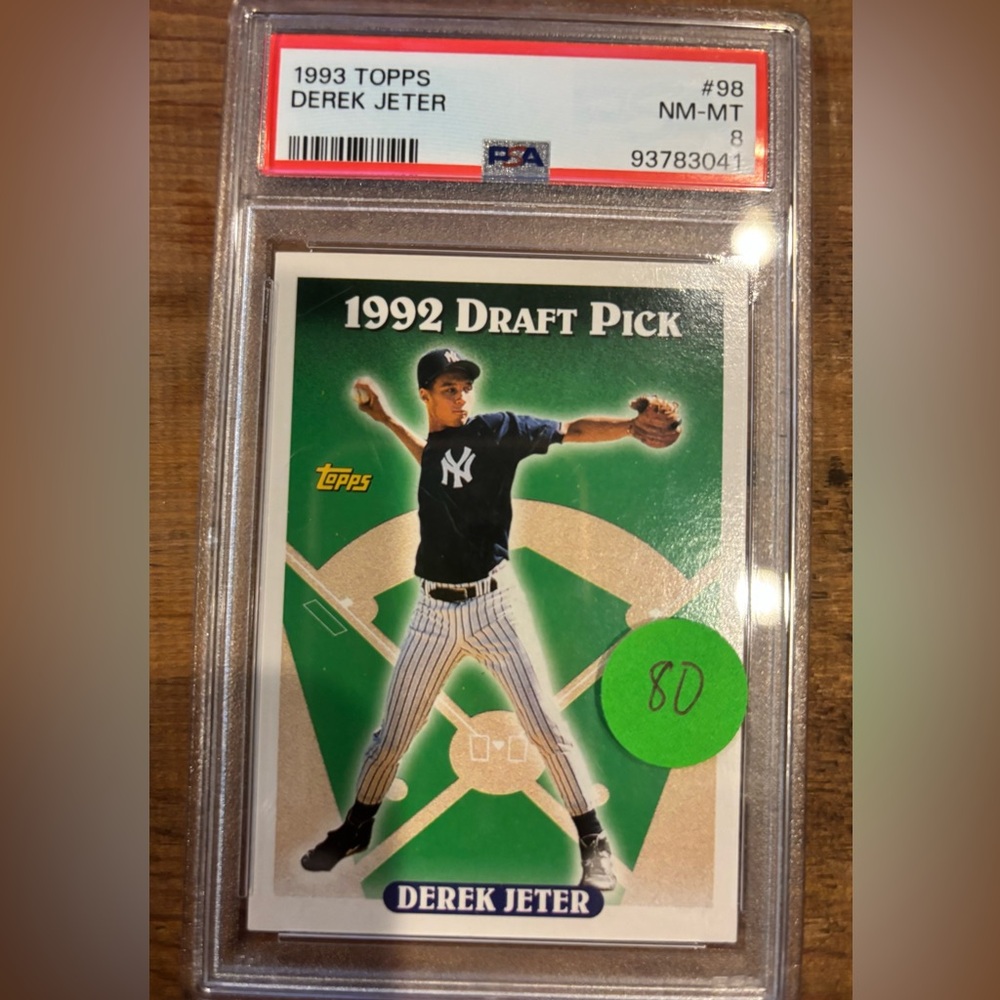 Tops Derek Jeter 1993 Graded Card